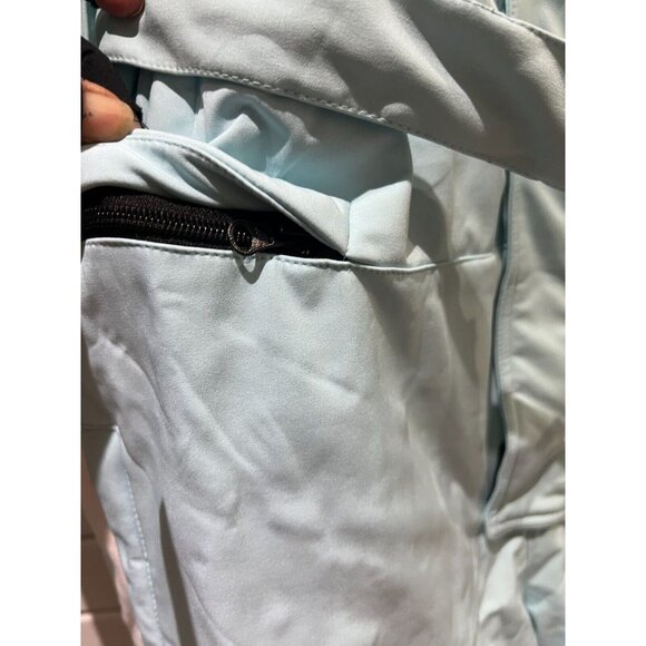 Arctic Queen Women’s one piece Snow Ski Suit Snowboard Jumpsuit Medium blue wht - Picture 8 of 16